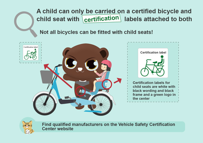 New Rules for Carrying  Children on BicyclesImage