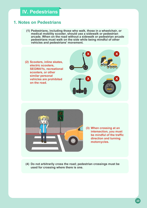 Notes on Traffic Safety for Foreigners in TaiwanImage